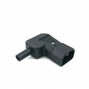 [Hot Item] AC Power Plug Connector IEC60320 C14 Right Angled RA