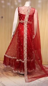 MUSHTAQ BRIDAL WEAR COLLECTION RED LUXURY BRIDAL DRESS RS: 55,000/- Ready to upgrade your style? Shop now and elevate your wardrobe. Shop your desired dresses! WhatsApp: https://wa.me/03357777698 Instagram: https://www.instagram.com/mushtaqcloth For Online Order Kindly Inbox, Us or Call us at 03357777698 or Visit our website www.mushtaq.com.pk Now Offering Cash On Delivery Services All Over Pakistan! #chiffonembroidery #embroiderednet #luxury #formalwear #instadaily #stitched | Mushtaq Cloth Sto