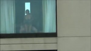 Neighbor window sex is on my home camera
