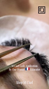 WHAT CURL IS YOUR FAVOURITE? M Curl is one of the favourite by our customers. Compared their sister the L Curl, they have a straight base which is slightly shorter, which then curves more gently into a straightish, upward-pointing curl. M Curls really open-up the eye and are so versatile, they suit almost any eye shape! Lovely work by our France 🇫🇷 Educator @million.lashes.lucia.formation #mcurllashes #lashproducts #lashcurls #flawlesslashesbyloreta | Flawless Lashes by Loreta
