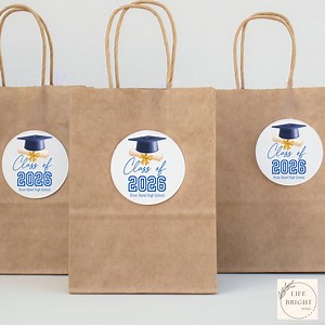 Class of 2026 Graduation Stickers, Senior Party Favor Labels (digital Download) - Etsy Canada