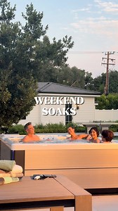 Is there anything better than weekend plans in the hot tub? #HotSpringSpas #SpaLife | Hot Spring Spas