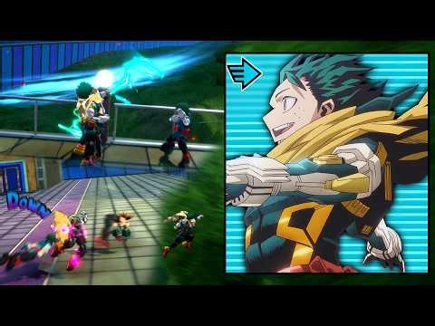 TIME SKIP ADULT DEKU BATTLE STYLE? RAPID SHOWCASE MY HERO ULTRA RUMBLE