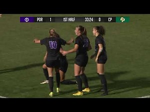 Portland Women's Soccer vs Cal Poly (2-0) - Highlights