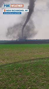 45K views · 861 reactions | Residents throughout Wisconsin witnessed a large, fast-moving tornado today. The area can expect rain showers tonight and into Friday morning. #Wisconsin #tornado #SevereWx #FoxWeather | FOX Weather | Facebook