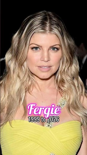 Fergie evolution from 1999 to 2026