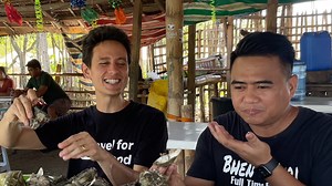 Mark Wiens tasted the tastiest and one of the cheapest oysters in the Philippines | Bhen & Yuri