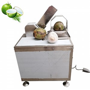 [Hot Item] Green Fresh Young Coconut Water Cutter Extraction Machine Extractor Opens Easy