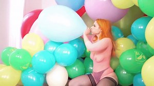 Galas Looner Playtime Printed Balloons Tease & Pop Mass Pop: B*** 2 Pop, Finger Nails Popping & Pin Pops - HD mp4 | Clips4sale