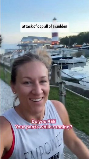 Running and pee your pants? #pelvicfloorexercises