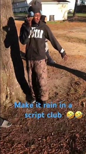 Make it rain in a script club🤣🤣