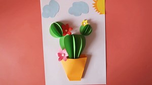 Cactus DIY paper | บ้านนาความสุข | Facebook