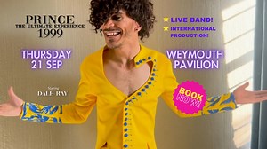 1999 The Ultimate Prince Experience is at Weymouth Pavilion on the 21st September. Purple Rain, When Doves Cry, Kiss, 1999, Little Red Corvette, Raspberry Beret, Diamonds and Pearls, Cream, The Most Beautiful Girl in the World, Let’s Go Crazy! and more. 👇 https://weymouthpavilion.com/shows/1999-the-ultimate-prince-experience/ | Weymouth Pavilion