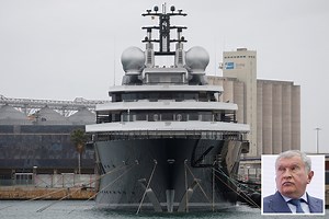 Huge £450m superyacht ‘owned by oligarch and Putin ally’ seized by Spain