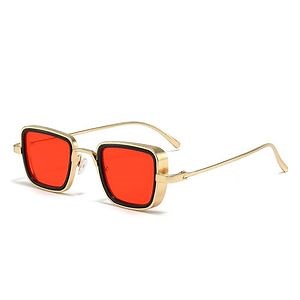 [Hot Item] Factory Hot Sale Cheap Custom Logo Rectangle Metal Frame Sunglasses