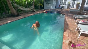 Horny Housewife Fucks the Pool Boy