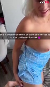 As soon he leave# #Caption,MILF,Missionary,Mom,Sensual,Son,Taboo