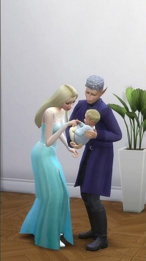 Elsa & Jack Frost Part 2 #sims4 #thesims4 #disney #frozen