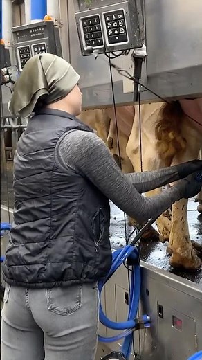 💦 From Dirty Udder to Perfect Milk: The Farm Girl's Secret Milking Method