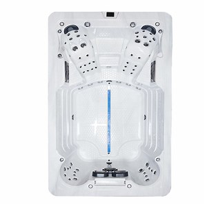 [Hot Item] Modern Swimming SPA Whirlpool Outdoor SPA Pool Endless Swim SPA Swimming Pool