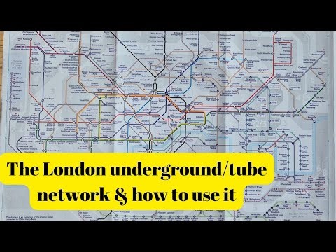 How to use the London undergroung/tube map