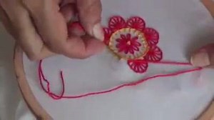 Hand embroidery button hole stitch... | Sewing and Embroidery Studio