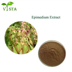 [Hot Item] Water Soluble Natural Epimedium Powder Horny Goat Weed Extract 98% Icariins for Men's Health