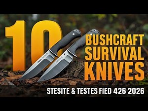 Top 10 Best Bushcraft Survival Knives on Amazon (2026 Review!)