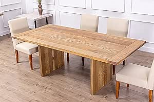 Solid Oak Dining Table (Autumn, 60x38)