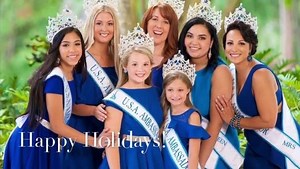 From our Family to yours, wishing everyone a Very Merry Christmas! | USA Ambassador Pageant