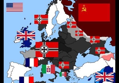 【架空历史地图】如果德国在东线获胜，但仍然输掉了二战