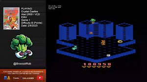 1.3K views · 36 reactions | BroccoliRob took a turn as Bentley the Bear in Crystal Castles for the Atari 2600, racing past nasty trees, Gem Eaters and Berthilda the Witch to snatch up a glittering final score of 201,756 point to beat the previous record by 14k. #atari #picnic | Twin Galaxies | Facebook