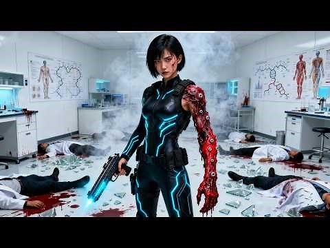 【FULL MOVIE 4K】Gene mutation! Weak wheelchair girl hides deadly power, crushes all enemies!