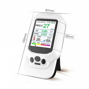 [Hot Item] Portable O3 Gas Detector Ozone Meter Pm2.5 Detector Indoor Air Quality Monitor Gas Analyzers Testing Equipment OEM ODM