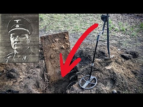 Bunker in the SS General's Garden!! - Metal Detecting - Badge - WW2 - XP Deus