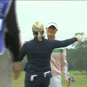 Annabel Dimmock finishes on -19 at the KPMG Women's Irish Open is heading to a playoff… #RaiseOurGame | #KPMGWIO | Ladies European Tour