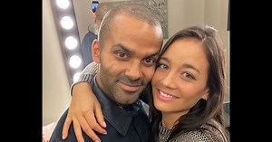 Diaporama : Tony Parker en couple : Alizé Lim surexcitée et blagueuse pour la masterclass de son champion
