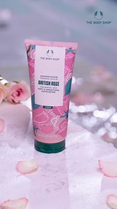 Indulge in the 100% vegan, luxurious British Rose Shower Scrub. ​ This body exfoliator is perfect for normal skin, it gently polishes away dullness, revealing irresistibly soft and smooth skin. Immerse yourself in the delicately floral scent of this range.​ 🌹Infused with rose essence and rosehip oil 🌹Enriched with Community Fair Trade aloe vera from Mexico​ 🌹Made with natural origin ingredients​ Shop via link: https://bit.ly/TRY_BRITISHROSE, in-store, call on 91- 7042004412 #TheBodyShopIndia 