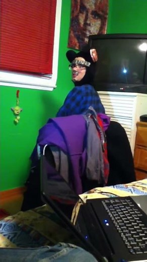 Dad, mom's getting raped in the kitchen