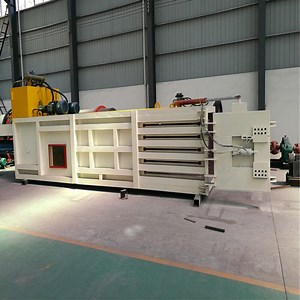[Hot Item] Cardboard Recycling Equipment with Horizontal Baler
