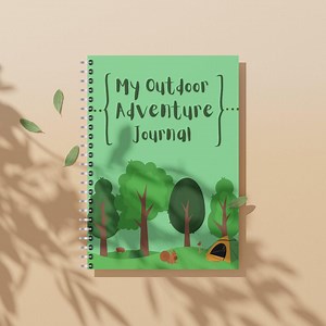 Kids Nature Journal Printable – Nature Scavenger Hunt, Camping Activity Book, Hiking Log, Homeschool Journal, Digital Download for Children - Etsy