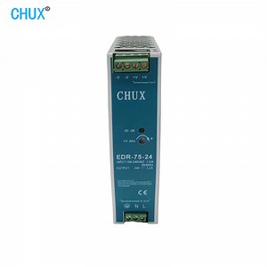 [Hot Item] EDR-75 Adjustable Single Output EDR SMPS AC to DC 24V 75W DIN Rail Power Supply