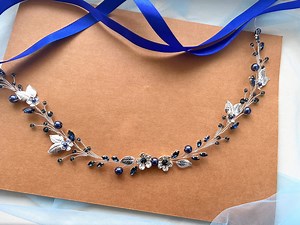 Bridal Belt for Wedding, Thin Navy Blue Bridal Belt, Dark Blue Wedding Sash Belt, Leaf Wedding Belt, Bridesmaids Belt, Bridal Shower Belt - Etsy