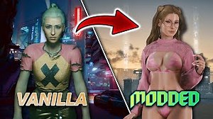 I modded Cyberpunk 2077 V into my Waifu