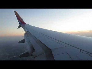Southwest Airlines (SWA3038) Boeing 737-800 Winglet landing at Houston Hobby Airport from Chicago