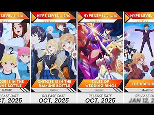 All 42 Harem and Ecchi Anime to Watch in Fall 2025 | Anime Bytes