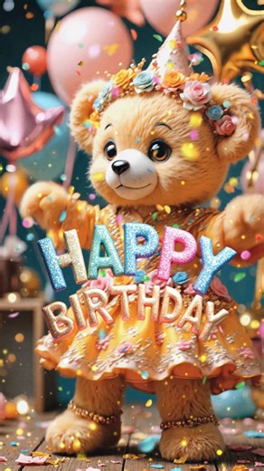 🧸🎉 Happy Birthday from your Dancing Teddy Bear! 🎶 “Beary Happy Birthday” is a fun, cute, and joyful birthday song for kids — sung and danced by a lovable teddy bear who just wants to make you smile! 🥰 Perfect for children’s birthday parties, classroom celebrations, and happy birthday videos for boys and girls of all ages! 🎂 Sing, clap, and dance along with the teddy bear as he spreads birthday cheer and big bear hugs! 💖 🎵 Genre: Kids Pop / Dance 🎶 Mood: Happy • Cute • Playful • Celebrati