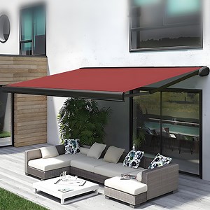 [Hot Item] Outdoor Conservatory Awning Retractable Canopy Folding Roof Awning