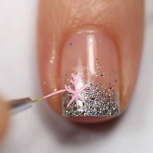 1.3K views · 40 reactions | create some holiday snowflakes with Twinkled T brushes! ❄️ Nailstorming used a brush from our 15 pc brush set available at TwinkledT.com  | Twinkled T | Facebook