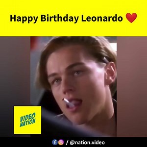57K views · 3.1K reactions | HBD Jack aka Leonardo DiCaprio one of the most versatile actor ❤️ | Video Nation | Facebook